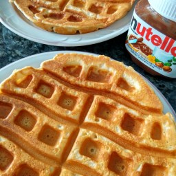Crispy Vanilla Waffles