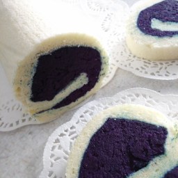 Snow White Swiss Roll