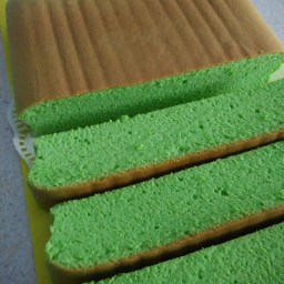 Pandan Ogura Cake
