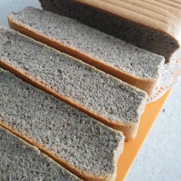 Black Glutinous Ogura Cake